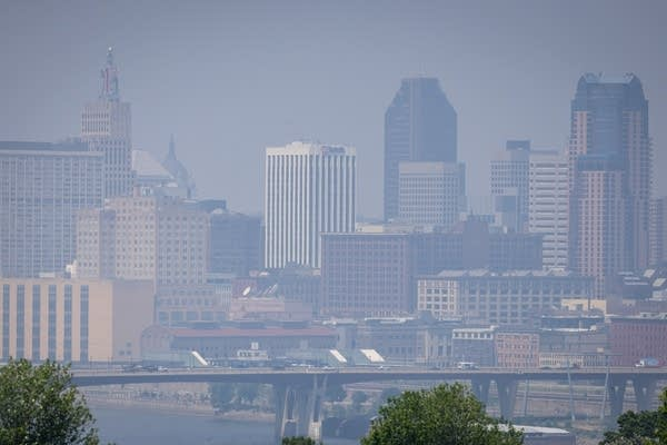 Minnesota wildfire smoke